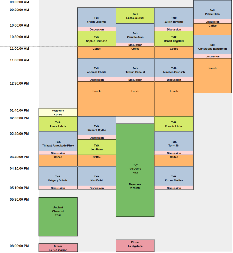 schedule